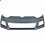 Para choque touareg volkswagen de 2011 a 2014 dianteiro sem spoiler com furo para esguicho sem sensor - Imagem 2