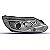 Farol focus ford de 2014 a 2015 lado direito cromado elétrico com motor com LED com projetor - Imagem 2