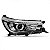 Farol hilux toyota de 2016 a 2020 lado direito para picape com regulagem manual e elétrica com LED - Imagem 2
