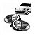 Farol fusca volkswagen de 2013 a 2016 lado esquerdo elétrico com motor sem LED - Imagem 1