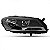 Farol passat volkswagen de 2011 a 2015 lado direito elétrico com motor - Imagem 2