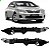 Guia de para choque corolla toyota de 2009 a 2013 traseiro lado direito - Imagem 2