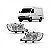 Farol sprinter mercedes benz de 2003 a 2011 lado esquerdo liso sem auxiliar - Imagem 1
