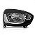 Farol clio renault de 2012 a 2016 lado direito máscara negra manual - Imagem 2