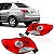 Lanterna 207 sedã peugeot de 2011 a 2015 traseira lado esquerdo bicolor - Imagem 1