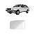 Lente de retrovisor gol volkswagen de 1988 a 1994 e santana volkswagen de 1985 a 1991 lado direito prata - Imagem 1