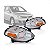 Farol refletor tiida nissan de 2007 a 2013 lado direito lateral âmbar - Imagem 1