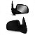 Retrovisor externo ranger ford de 1998 a 2004 lado direito preto fixo - Imagem 3