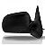 Retrovisor externo ranger ford de 1998 a 2004 lado direito preto fixo - Imagem 2