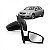 Retrovisor sentra nissan de 2007 a 2009 lado esquerdo com capa preta externo elétrico - Imagem 1