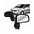 Retrovisor tiida nissan de 2007 a 2013 lado esquerdo preto externo elétrico - Imagem 1