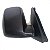 Retrovisor bongo kia de 2005 a 2025 lado esquerdo externo fixo com base de metal - Imagem 2