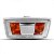 Lanterna lateral vectra chevrolet de 2006 a 2009 e cobalt spin sonic chevrolet lado direito cristal - Imagem 2