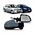 Retrovisor externo logan e sandero renault de 2011 a 2013 lado esquerdo com controle manual e capa em primer - Imagem 1
