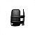 Retrovisor externo daily iveco de 2008 a 2020 lado direito fixo curto com pisca - Imagem 2