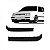 Spoiler golf volkswagen de 1995 a 1998 lado direito largo mexicano e GTI - Imagem 1