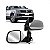 Retrovisor amarok volkswagen de 2010 a 2016 lado direito cromado com primer externo elétrico aquecido - Imagem 1
