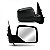 Retrovisor externo ranger ford de 2005 a 2009 lado esquerdo fixo - Imagem 3
