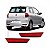 Refletor de para choque fox volkswagen de 2010 a 2014 lado esquerdo traseiro rubi - Imagem 1