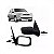 Retrovisor fiesta ford de 1996 a 2002 lado esquerdo externo - Imagem 1