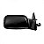 Retrovisor courier ford de 1996 a 2013 lado esquerdo externo com controle manual - Imagem 2
