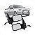 Retrovisor courier ford de 1996 a 2013 lado direito externo com controle manual - Imagem 1