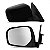 Retrovisor triton e pajero dakkar mitsubishi de 2007 a 2014 lado direito preto externo fixo - Imagem 3
