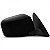 Retrovisor triton e pajero dakkar mitsubishi de 2007 a 2014 lado direito preto externo fixo - Imagem 2