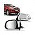 Retrovisor externo hilux picape e sw4 toyota de 2012 a 2015 lado direito cromado elétrico com pisca - Imagem 1