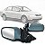 Retrovisor externo passat volkswagen de 2001 a 2005 lado direito com capa em primer elétrico convexo - Imagem 1