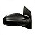 Retrovisor externo fox crossfox e spacefox volkswagen de 2004 a 2009 lado direito com controle manual - Imagem 2