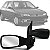 Retrovisor 306 peugeot de 1993 a 2002 lado direito externo elétrico - Imagem 1
