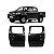 Porta hilux toyota de 2005 a 2015 traseira lado direito picape - Imagem 1