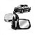 Retrovisor externo s10 chevrolet de 2012 a 2024 lado direito cromado elétrico com pisca sem ponto cego com reator - Imagem 1