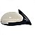 Retrovisor tiguan volkswagen de 2009 a 2017 lado direito externo elétrico com rebatimento luz de cortesia aquecimento braço longo memória e reator - Imagem 2