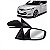 Retrovisor externo veloster hyundai de 2012 a 2015 lado direito preto elétrico com aquecimento e pisca - Imagem 1