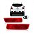 Refletor do para choque sandero renault de 2014 a 2019 traseiro lado direito versão stepway - Imagem 1
