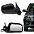 Retrovisor crv honda de 2002 a 2006 lado esquerdo externo preto elétrico - Imagem 1