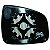 Subconjunto de retrovisor logan renault de 2011 a 2013 e sandero renault de 2009 a 2014 lado esquerdo sem aquecimento - Imagem 2