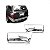 Ponteira de para choque hilux sw4 toyota de 1996 a 2004 lado esquerdo traseiro cromado - Imagem 1