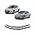 Spoiler de para choque 308 peugeot de 2011 a 2015 e 408 peugeot dianteiro par - Imagem 1