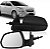 Retrovisor cobalt chevrolet de 2012 a 2020 lado esquerdo externo com controle manual - Imagem 2