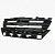 Suporte da grade fusion ford de 2010 a 2012 interno sem friso - Imagem 2
