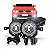 Kit farol auxiliar triton mitsubishi de 2007 a 2010 com aro cinza - Imagem 1