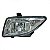 Farol auxiliar fiesta street ford de 2000 a 2002 e courier ford de 2000 a 2013 lado esquerdo - Imagem 2