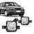 Farol auxiliar gol volkswagen de 1999 a 2003 lado direito com projetor geração três ponteira para choque fase dois - Imagem 1