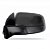 Retrovisor externo ranger ford de 2013 a 2023 lado direito preto manual com capa texturizada sem pisca - Imagem 2