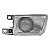 Farol auxiliar golf volkswagen de 1995 a 1998 lado direito alemão versões glx e gti - Imagem 2