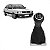 Coifa de câmbio gol volkswagen de 1987 a 1999 grafite sem base com bola - Imagem 1