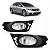 Farol auxiliar civic honda de 2009 a 2011 lado direito com grade - Imagem 1